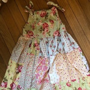 Beautiful Patchwork dress, never worn, cute!!
